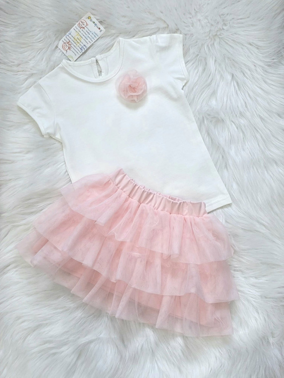 Bambarillo tüll szoknya kislányoknak könnyű elegáns kényelmes pink