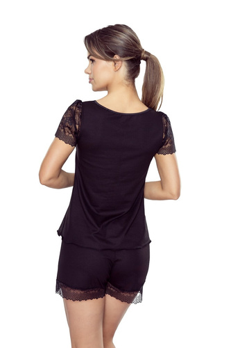 Beverly First Lady Eldar pizsama - fekete