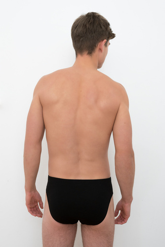 Baster férfi alsónadrág Italian Fashion - fekete