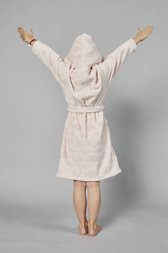 Drina lány fürdőköpeny Olasz divat - - rózsaszín