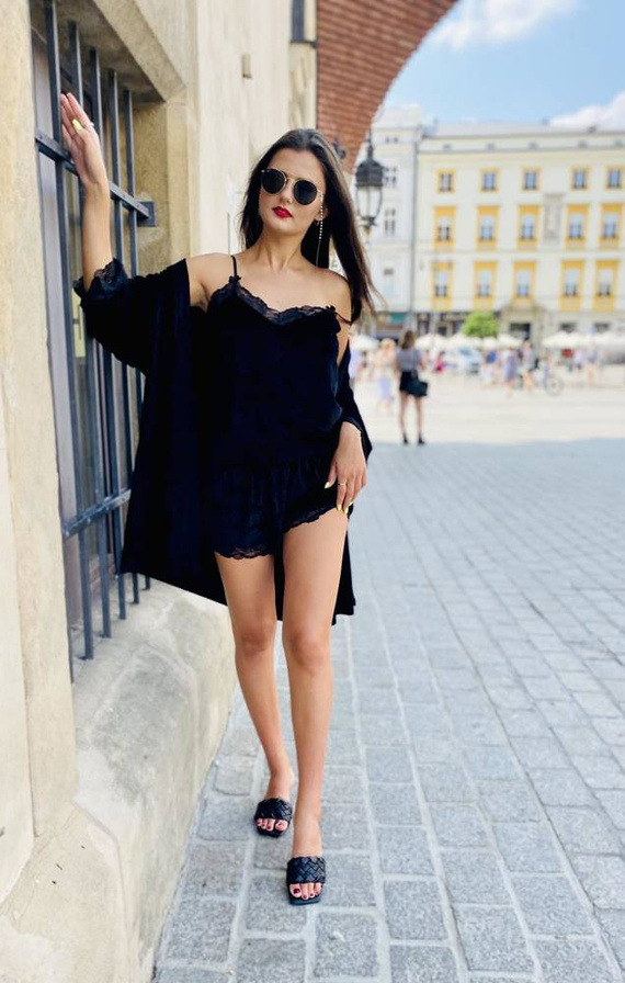 613 Milagros Női pizsama Forex - fekete