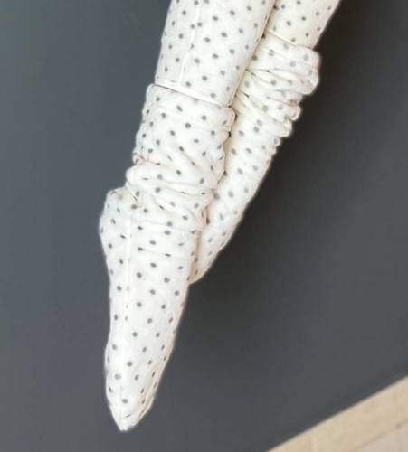 553/554 Wellsoft Smooth alvózokni De Lafense - ekrü kis pontok