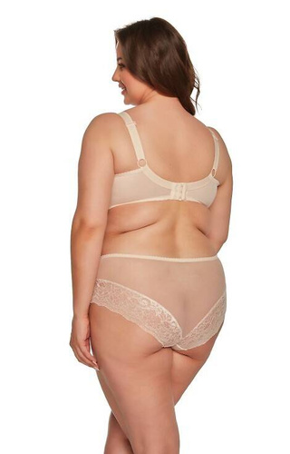 BS 1207 Hannah Maxi Gaia félig párnázott melltartó - bézs színben