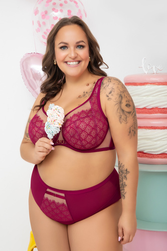 Gorsenia G006 Dayana soft melltartó rózsaszín nagyobb mellre