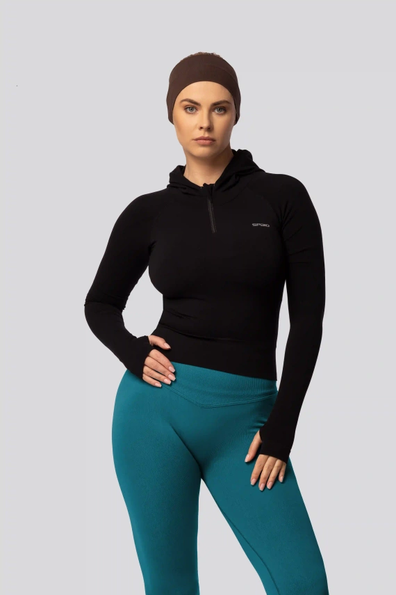 Spaio PRO push-up leggings magas derék alakformáló nem átlátszó tale blue