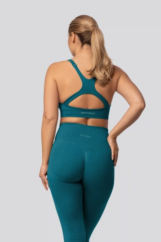 Spaio PRO push-up leggings magas derék alakformáló nem átlátszó tale blue
