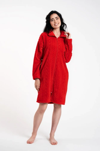Rena Női fürdőköpeny Olasz divat - piros