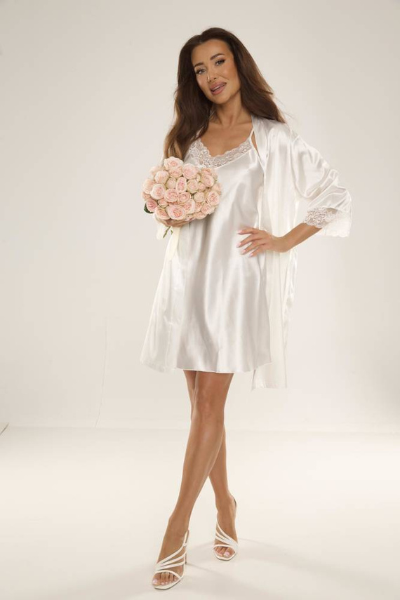 679 Synthia Női ing De Lafense - gyöngyház