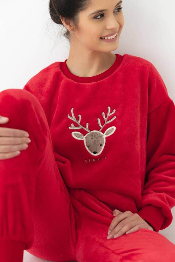 Sensis Harriet női pizsama - piros