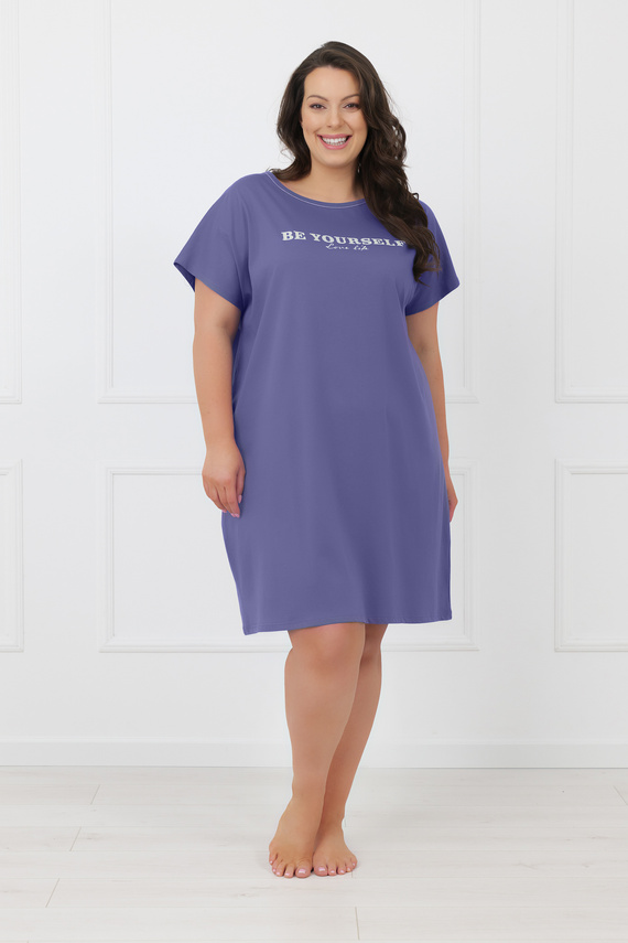 Női hálóing Rima Italian Fashion 100% pamut rövid ujj