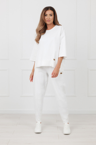 Kaori Italian Fashion női felső 3/4 ujj pamut