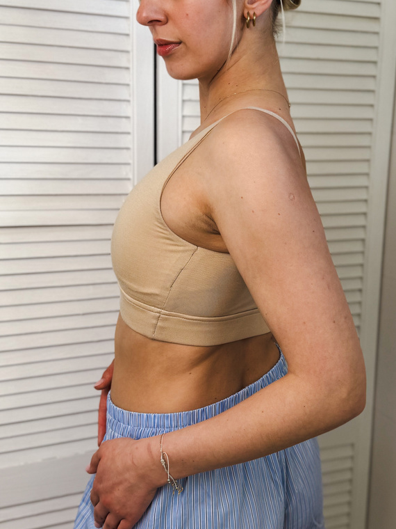 Milk&Love Mombri Klasyk vízálló szoptatós melltartó beige