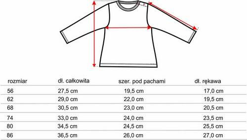 ABN-5541 Nini Happy Animals baba blúz bio pamutból - nikkelmentes varrás, bio, lengyel gyártás