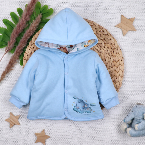 ABN-5616 Little Dreamers Nini bébi kabát bio pamutból - bio, biztonságos, meleg