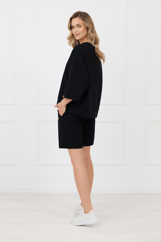 Kaori Italian Fashion női felső 3/4 ujj pamut