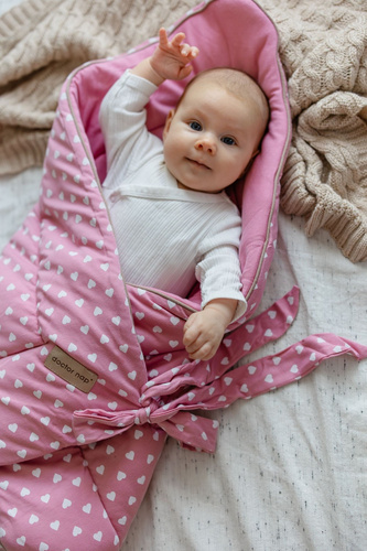 4460 Doctor Nap dwustronny bawełniany rożek niemowlęcy