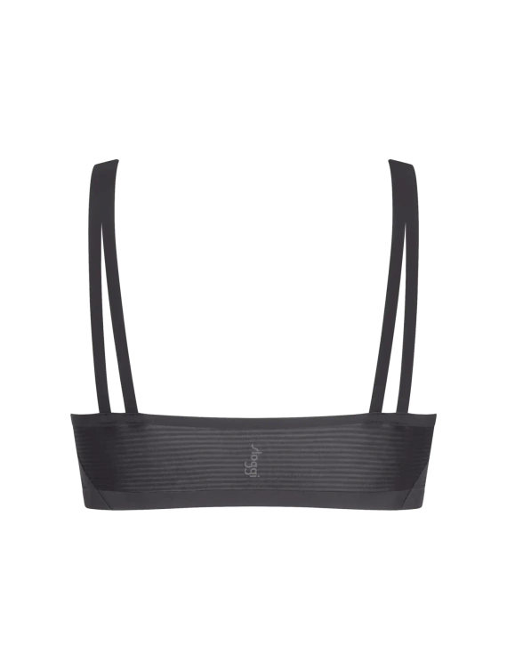 sloggi ZERO Feel Air varrásmentes bralette, könnyű és légáteresztő black