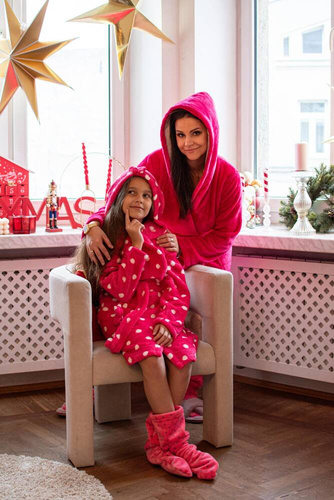 998 Bowtie Forex gyermek fürdőköpeny - kék