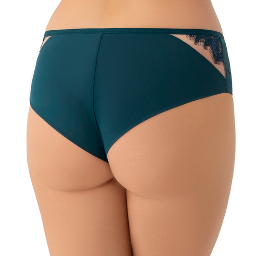 Női alsónadrág Gorsenia Glen K 952 - tengerkék, csipke melltartó