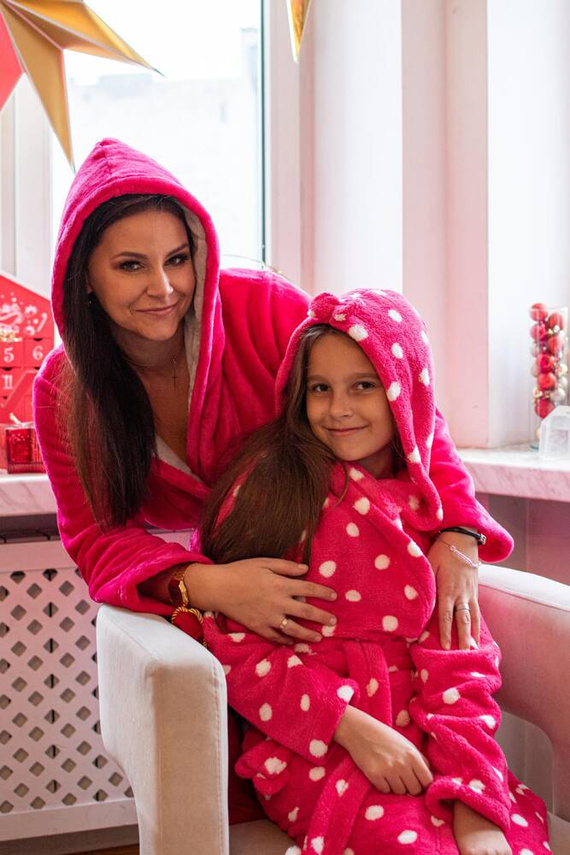 998 Bowtie Forex gyermek fürdőköpeny - kék