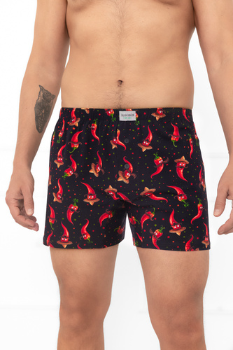 Tymon - férfi boxeralsó chili paprikával | Italian Fashion