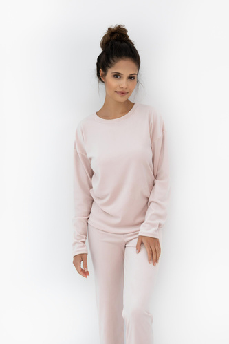 Harmony Velour pizsama Homewear Sensis - lengyel gyártmány, hosszú ujjú és nadrágos pizsama