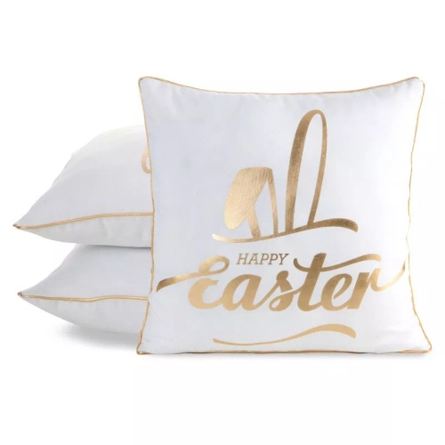 Eurofirany Wiosna 41– dekoratív húsvéti párnahuzat stílusos