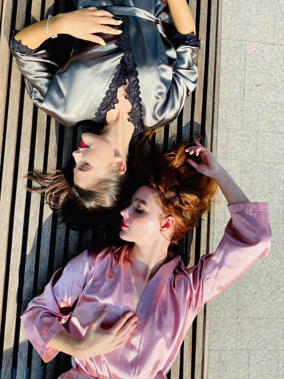 929 Kleoree Női fürdőköpeny De Lafense - szürke