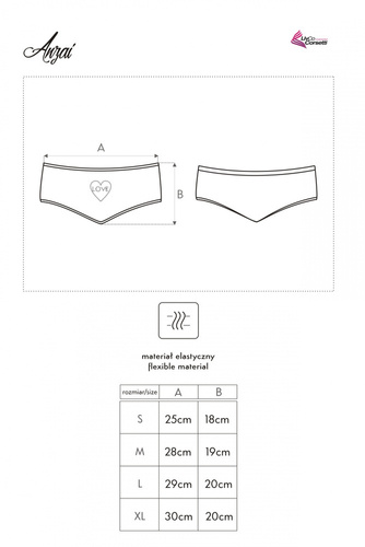 Anzai Női bugyi LivCo Corsetti divat fekete