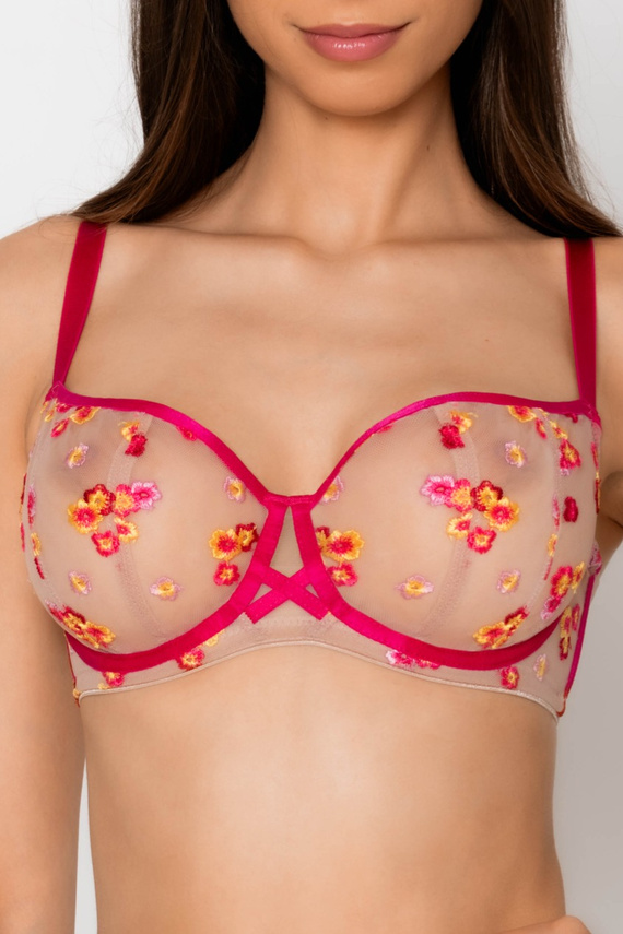 Mediolano MS1 Deziro Soft melltartó nagy méret Flora 19246