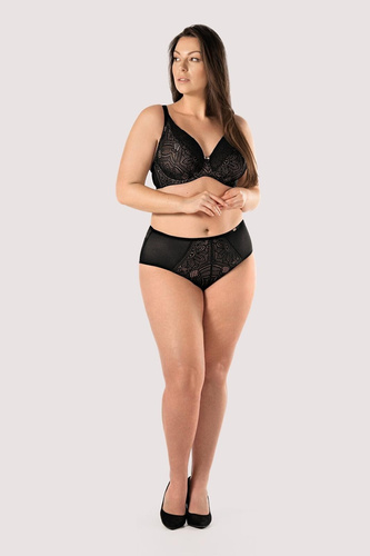 Desire BO50 mefemi by Nipplex fekete soft bralette csipkével melltartó