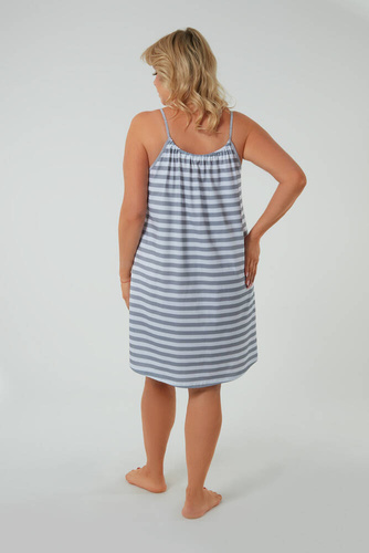 Bari hálóing, keskeny pántos olasz divat - print