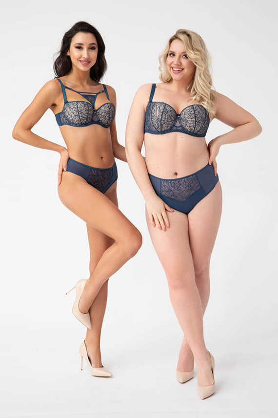 Gorsenia K 737 Trish Balconette melltartó kék