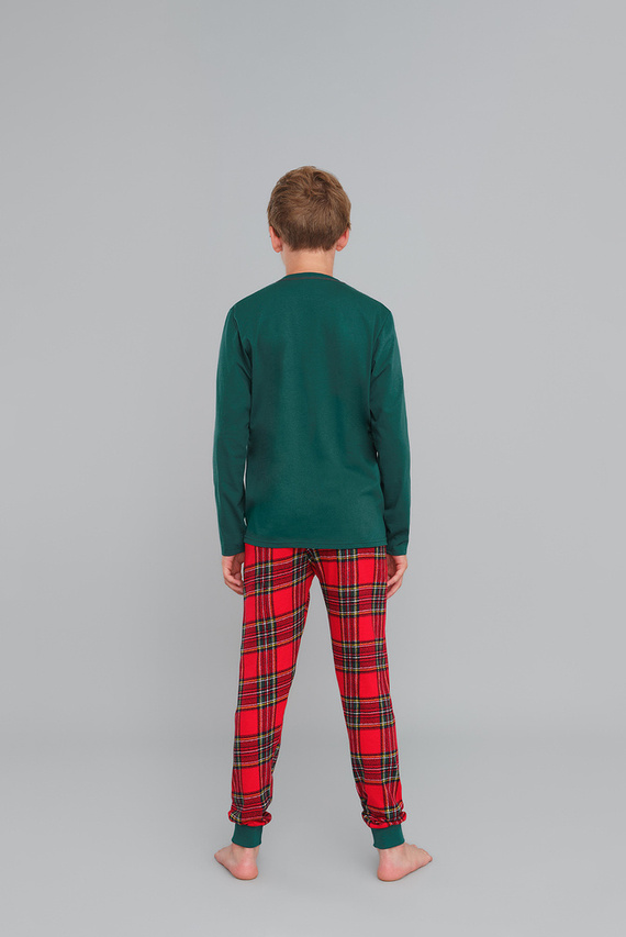 Narvik Fiú pizsama Italian Fashion- piros/print