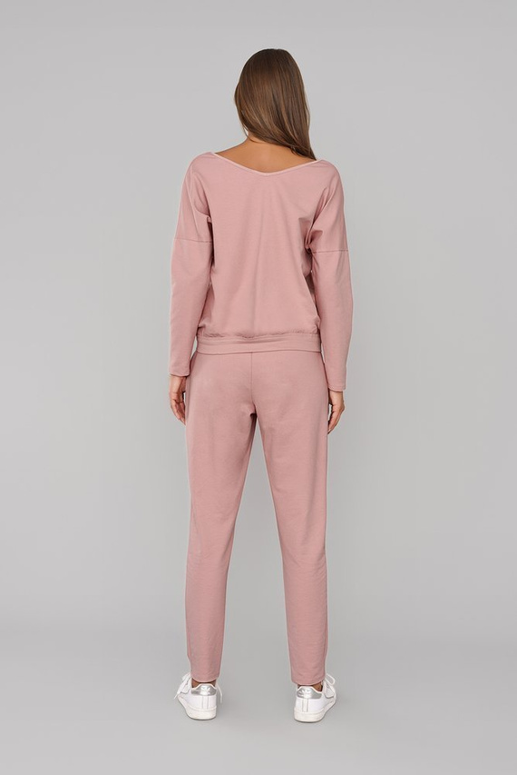 Karina Női hosszú ujjú szett, nadrág Italian Fashion - karamell színben