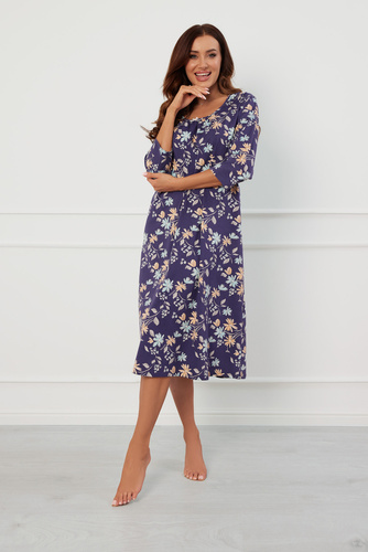 Pulia hálóing, 3/4 ujjú Olasz divat - print