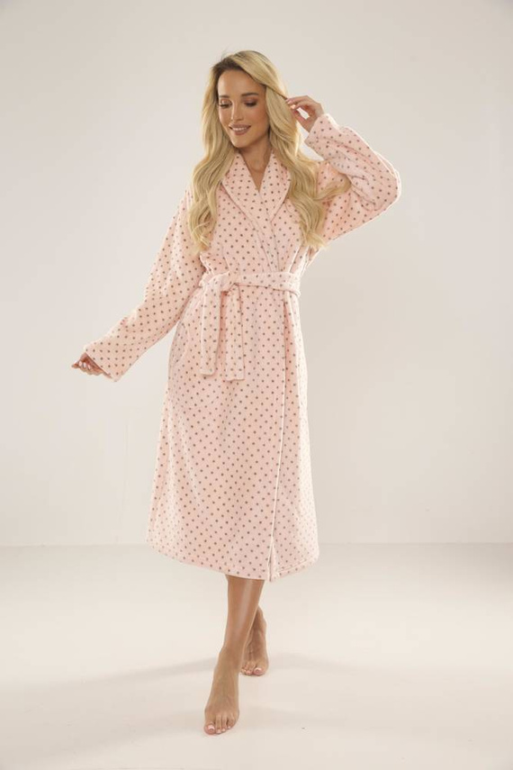 548 Melanie hosszú Forex női fürdőköpeny - lazac