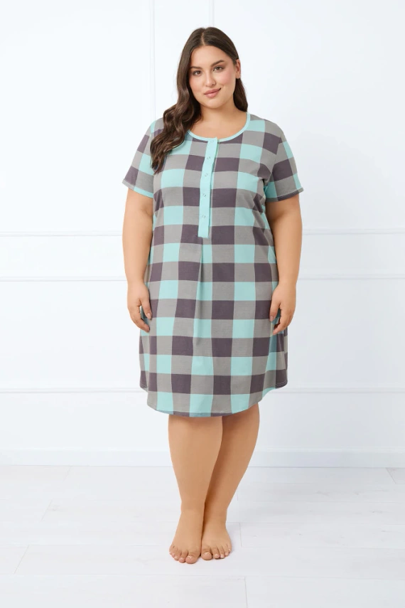 Sandra hálóing és szoptatós ruha, rövid ujjú Olasz divat