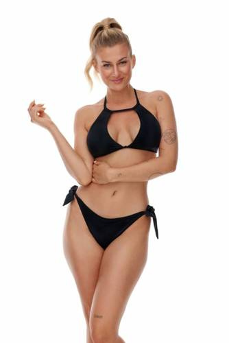 Ceylon fürdőmelltartó Lupoline- fekete