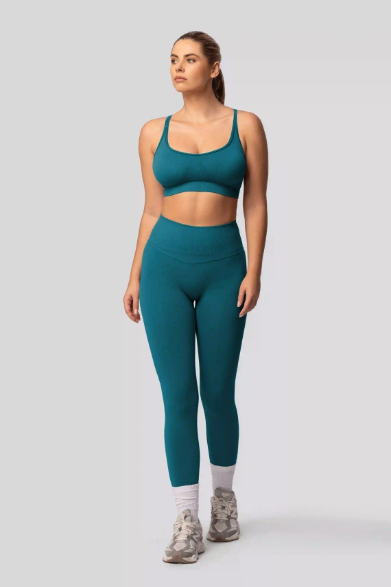 Spaio PRO push-up leggings magas derék alakformáló nem átlátszó tale blue