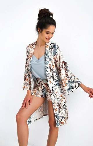 Sensis Dolores női fürdőköpeny - krémszínű