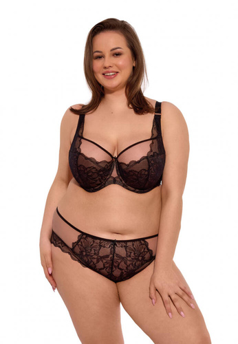 BS 1264 Mari Maxi Gaia Gaia félig párnázott melltartó fekete