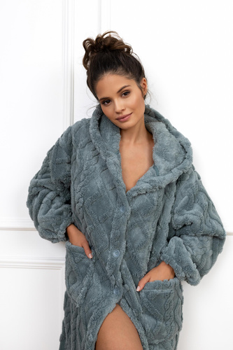 Grethen Sensis női köntös - khaki színű