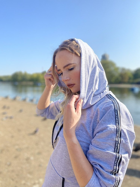 459 Nice Forex női tréningruha - világos melange