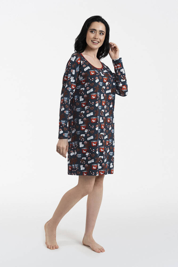 Makala hálóing Olasz divat - print