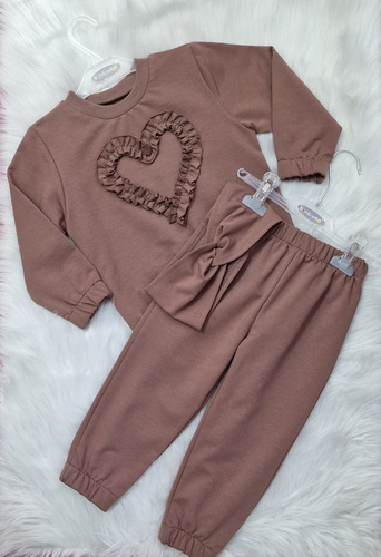 Mia Gyermek pulóver Bambarillo barna-pamut és elasztán, puha pulóver kötött | Kényelem és stílus