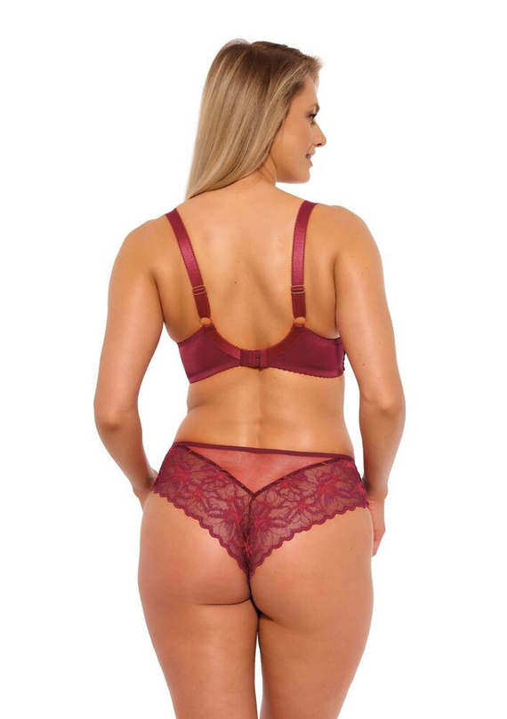 BS 1275 Evy félpárnás melltartó Gaia - piros