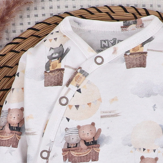 Nini Balloon Friends body 100% organikus pamut, Lengyelországban gyártva