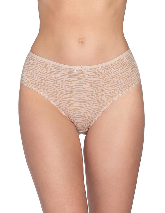 Figi L-122 BI-69 Lama pamut bikini alsó 3 db-os csomag, kényelmes mindennapi viselethez