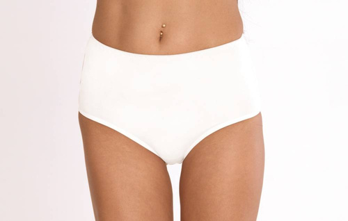 018 Sara Magasan felsőrészű alsónadrág De lafense - fehér